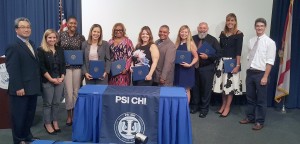 Graduate School - Psi Chi National Honor Society - Psychology - Induction Ceremony - 7-18