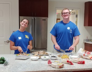 WPB PTA Students Cook for Quantum House Residents - A - 8-18