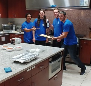 WPB PTA Students Cook for Quantum House Residents - B - 8-18