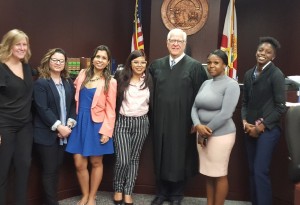 Tampa Paralegal Students Learn about Property Rights Cases during Court Visit