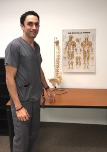 Chiropractic Student Ian Kaplan - 3-19