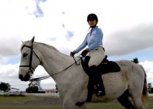 CBS12 Equine Story - Screen Shot - Julie Snyder - 4-19