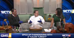 thanksgiving - culinary arts - cajun turkey - tallahassee - wctv