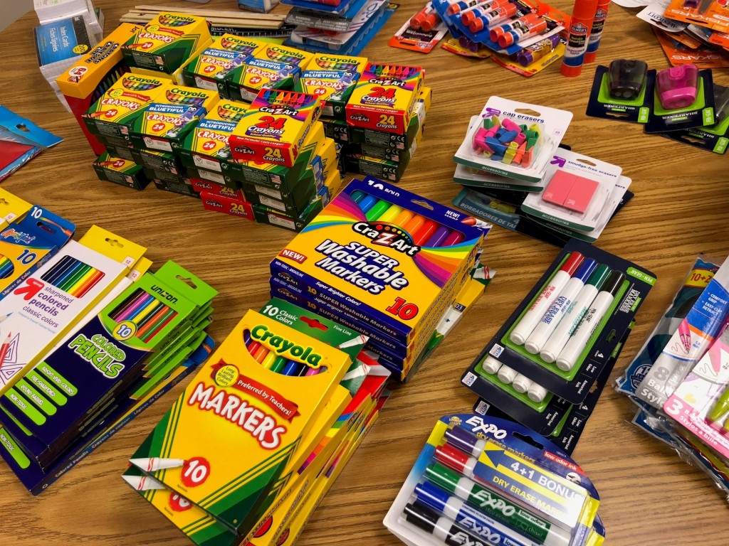 New Pt. Richey Campus' Keiser Kits for Kids School Supply Drive