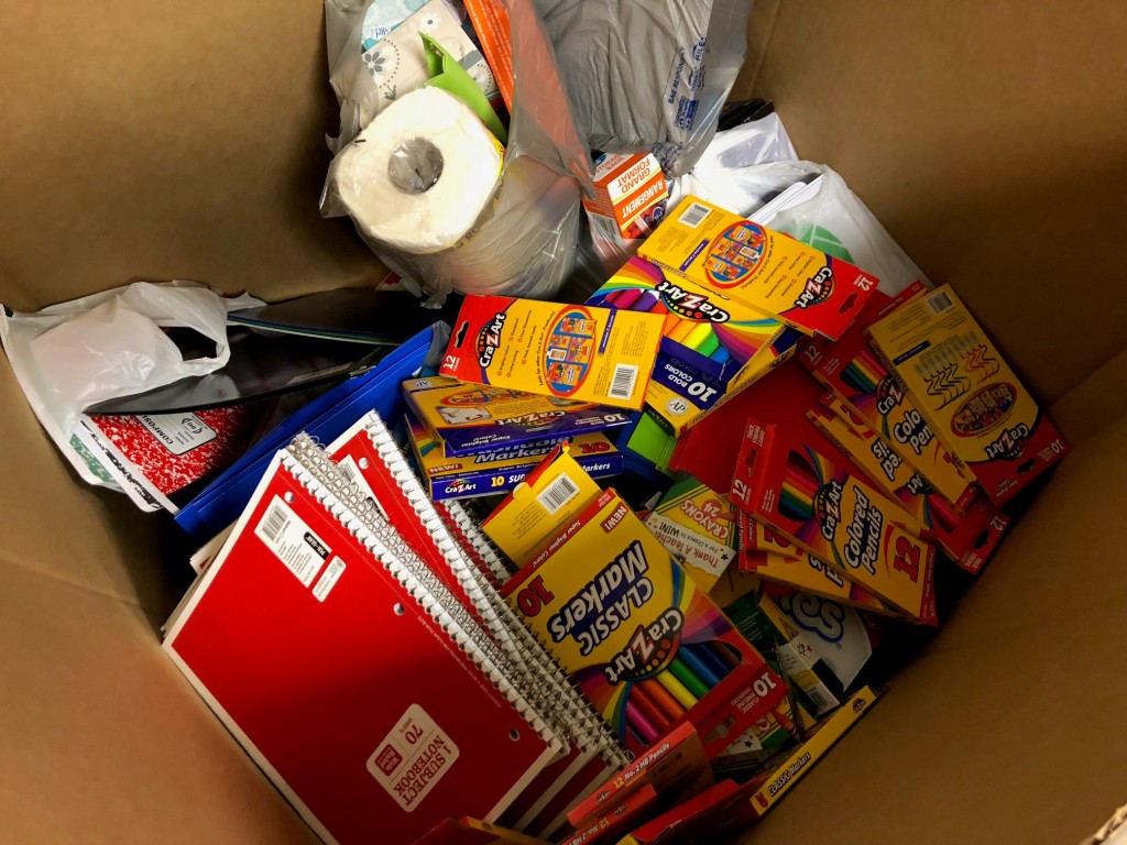 New Pt. Richey Campus' Keiser Kits for Kids School Supply Drive